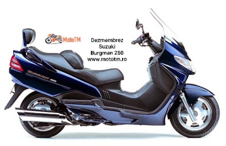 Suzuki Burgman 250.